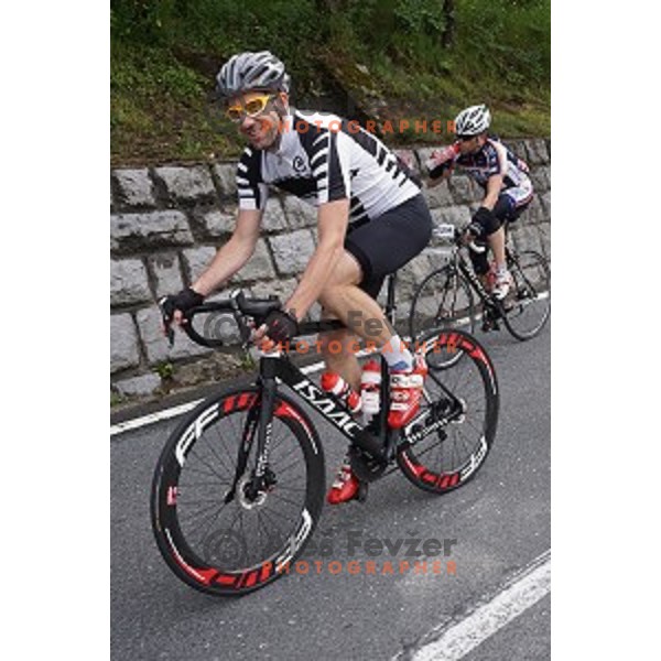 Marathon Franja on 156 km - UCI Gran Fondo event in Ljubljana on June 12, 2016