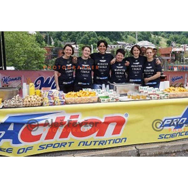Marathon Franja on 156 km - UCI Gran Fondo event in Ljubljana on June 12, 2016