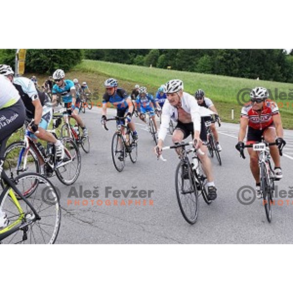 Marathon Franja on 156 km - UCI Gran Fondo event in Ljubljana on June 12, 2016