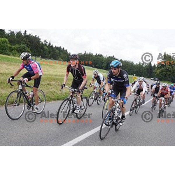 Marathon Franja on 156 km - UCI Gran Fondo event in Ljubljana on June 12, 2016