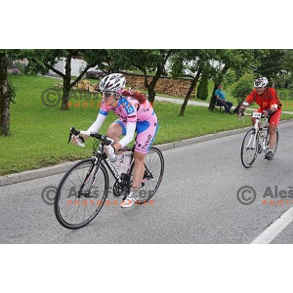 Marathon Franja on 156 km - UCI Gran Fondo event in Ljubljana on June 12, 2016