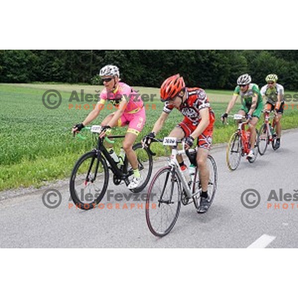 Marathon Franja on 156 km - UCI Gran Fondo event in Ljubljana on June 12, 2016
