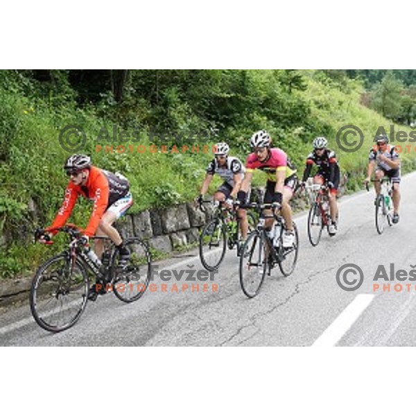 Marathon Franja on 156 km - UCI Gran Fondo event in Ljubljana on June 12, 2016