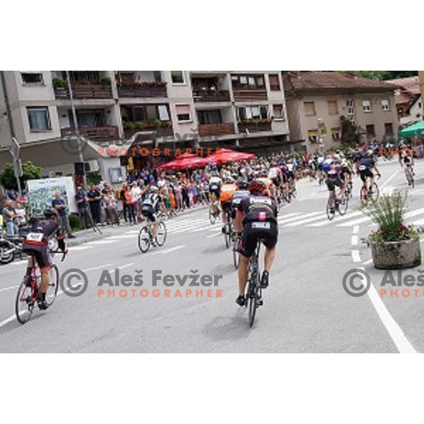 Marathon Franja on 156 km - UCI Gran Fondo event in Ljubljana on June 12, 2016