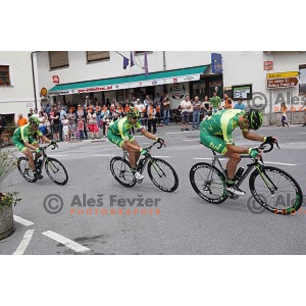 Marathon Franja on 156 km - UCI Gran Fondo event in Ljubljana on June 12, 2016