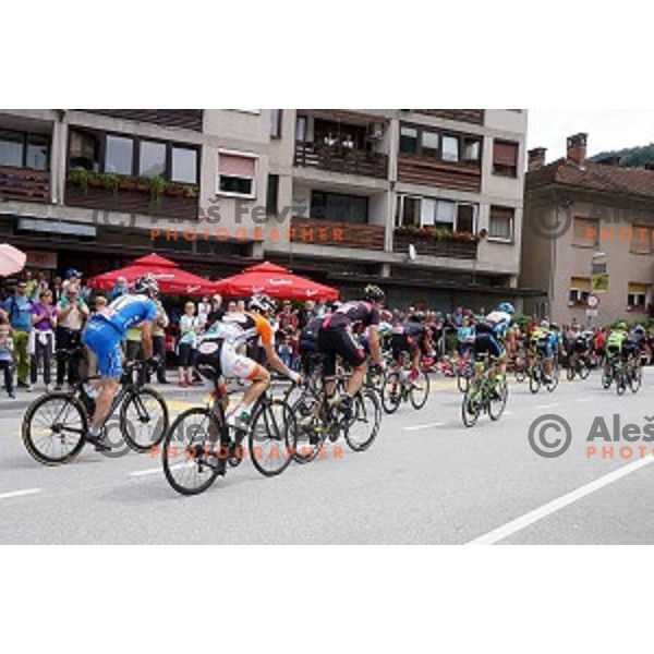 Marathon Franja on 156 km - UCI Gran Fondo event in Ljubljana on June 12, 2016