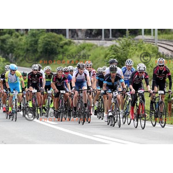 Marathon Franja on 156 km - UCI Gran Fondo event in Ljubljana on June 12, 2016