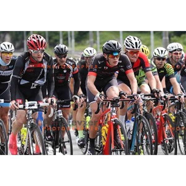 Marathon Franja on 156 km - UCI Gran Fondo event in Ljubljana on June 12, 2016