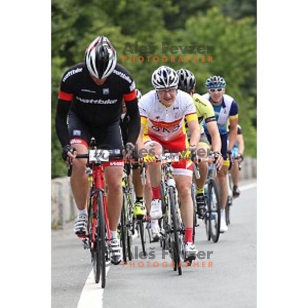 Marathon Franja on 156 km - UCI Gran Fondo event in Ljubljana on June 12, 2016
