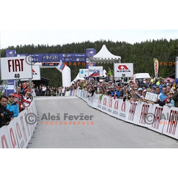 217 km long second stage of Tour of Slovenia between Nova Gorica and Golte on June 17, 2016