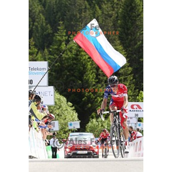 217 km long second stage of Tour of Slovenia between Nova Gorica and Golte on June 17, 2016