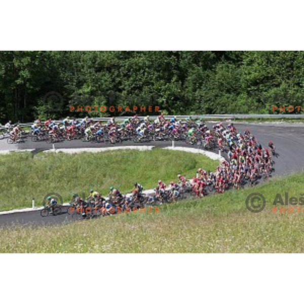 217 km long second stage of Tour of Slovenia between Nova Gorica and Golte on June 17, 2016