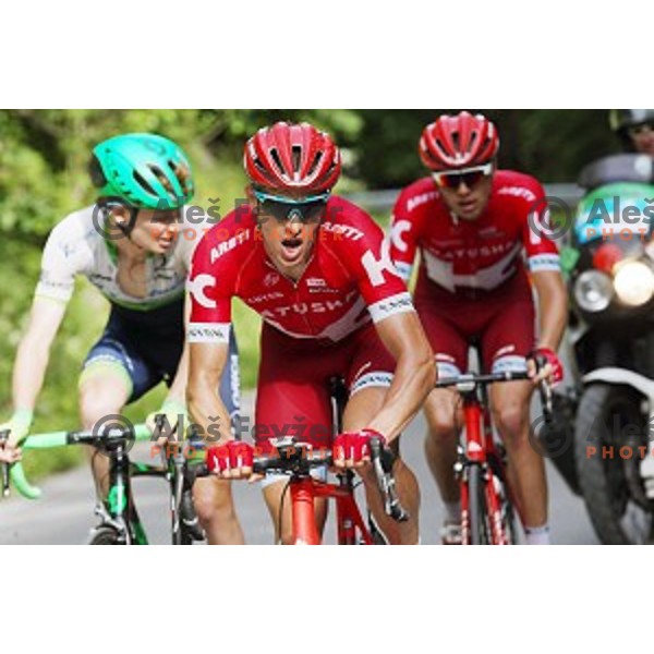 217 km long second stage of Tour of Slovenia between Nova Gorica and Golte on June 17, 2016