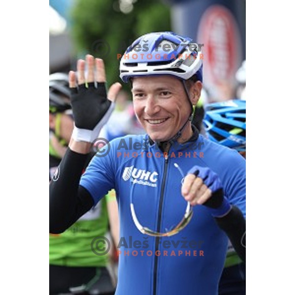 Jani Brajkovic at Slovenian National Road Race Championships in Ihan, Slovenia on June 26, 2016