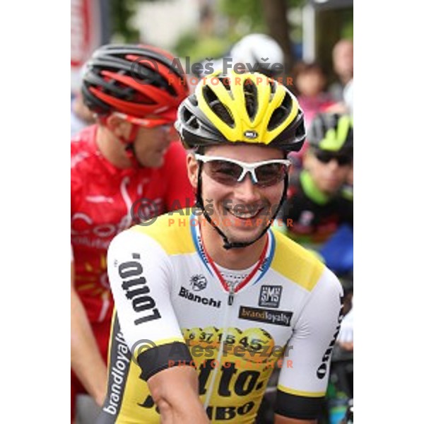 Primoz Roglic at Slovenian National Road Race Championships in Ihan, Slovenia on June 26, 2016