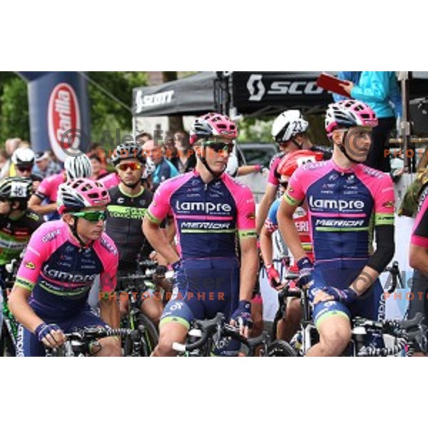 Luka Pibernik, Marko Kump and Matej Mohoric at Slovenian National Road Race Championships in Ihan, Slovenia on June 26, 2016