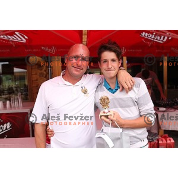 Marko Stirn and Gal Patrik Stirn at Club Championship of Golf Diners Golf & Country Club Ljubljana on June 25, 2016