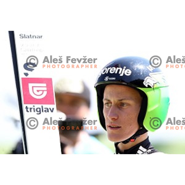 Peter Prevc of Slovenia during FIS Continental Cup Ski Jumping in Kranj, Slovenia on July 2, 2016