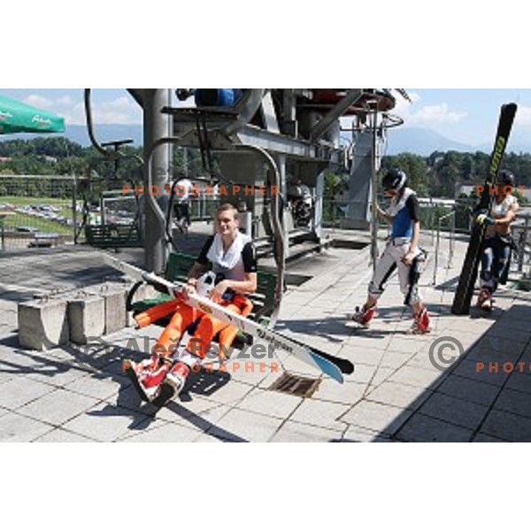 FIS Continental Cup Ski Jumping in Kranj, Slovenia on July 2, 2016