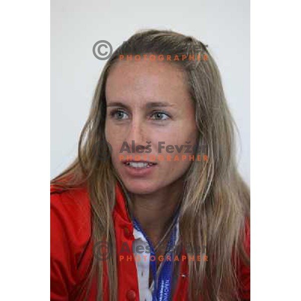 Gisela Dulko (ARG) at Banka Koper Slovenia Open WTA tournament in Portoroz, Slovenia 19.9.2007.Photo Ales Fevzer 