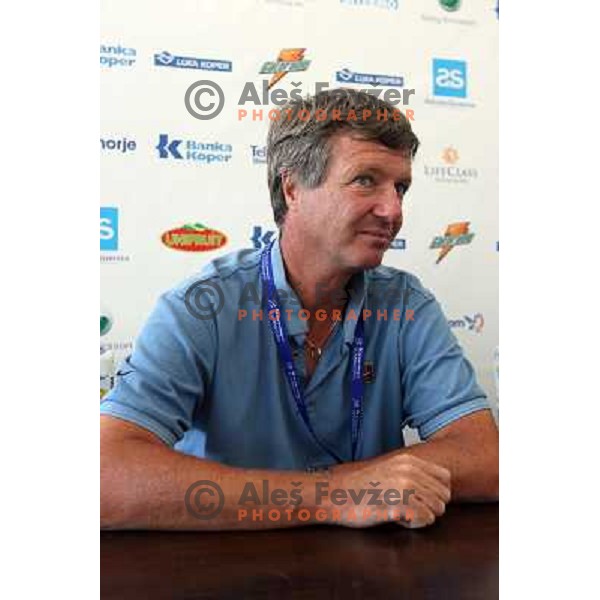 Zoltan Kuharski at Banka Koper Slovenia Open WTA tournament in Portoroz, Slovenia 19.9.2007.Photo Ales Fevzer 