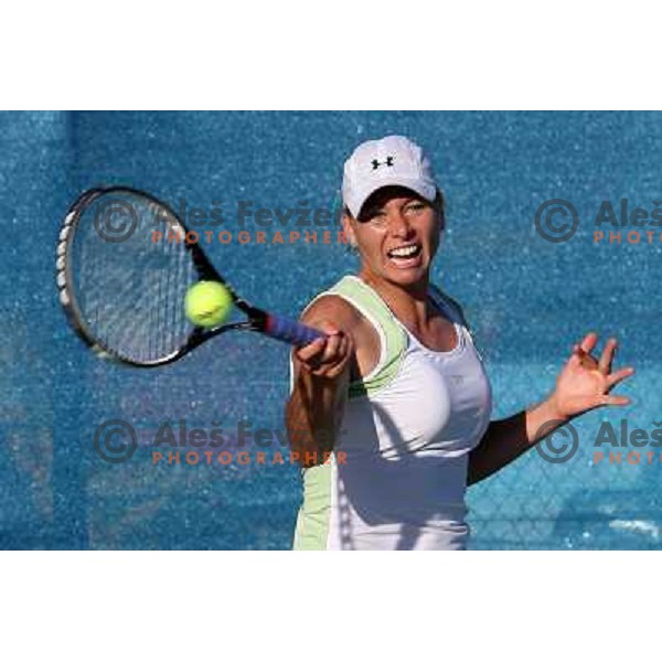 Vera Zvonareva (RUS) at Banka Koper Slovenia Open WTA tournament in Portoroz, Slovenia 19.9.2007.Photo Ales Fevzer 