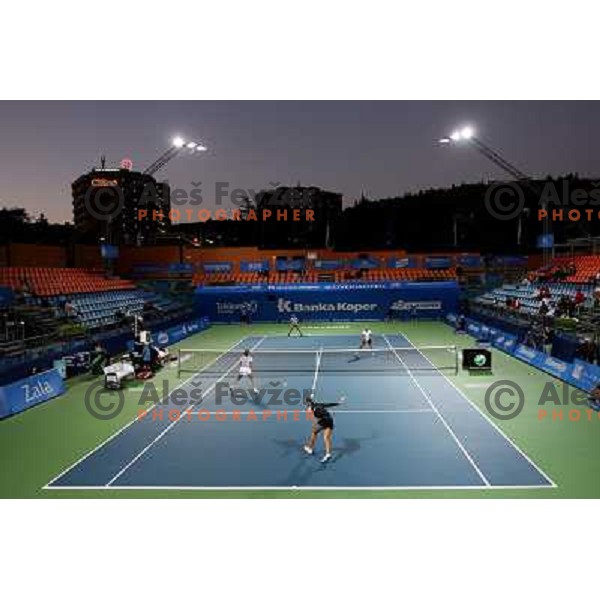 ACTION at Banka Koper Slovenia Open WTA tournament in Portoroz, Slovenia 19.9.2007.Photo Ales Fevzer 
