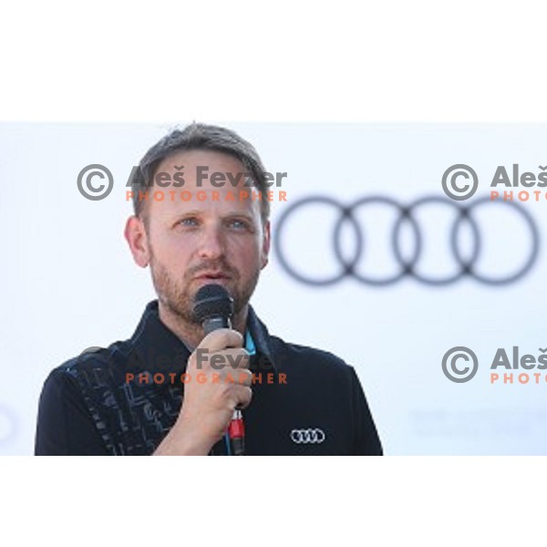 Franci Bolta at Audi Quattro Final golf tournament at Smlednik Golf & Country, Ljubljana, Slovenia on July 10, 2016
