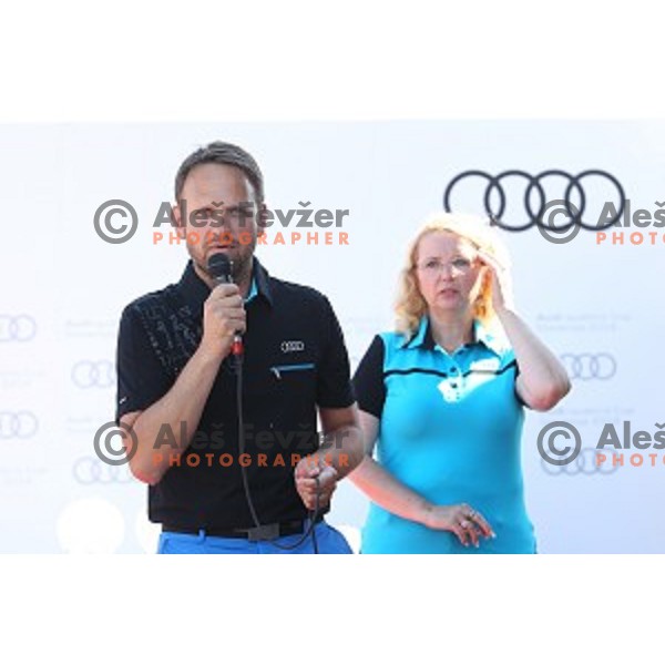 Franci Bolta at Audi Quattro Final golf tournament at Smlednik Golf & Country, Ljubljana, Slovenia on July 10, 2016