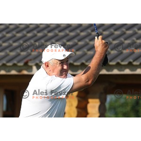 Emil Venta at Audi Quattro Final golf tournament at Smlednik Golf & Country, Ljubljana, Slovenia on July 10, 2016
