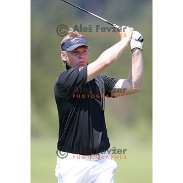 Robert Klun at Audi Quattro Final golf tournament at Smlednik Golf & Country, Ljubljana, Slovenia on July 10, 2016