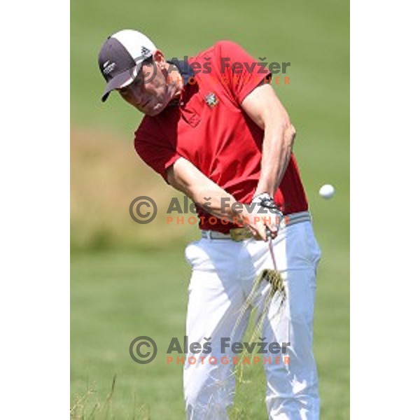Matjaz Todrov at Audi Quattro Final golf tournament at Smlednik Golf & Country, Ljubljana, Slovenia on July 10, 2016