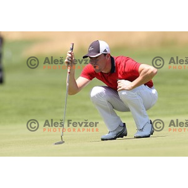 Matjaz Todrov at Audi Quattro Final golf tournament at Smlednik Golf & Country, Ljubljana, Slovenia on July 10, 2016