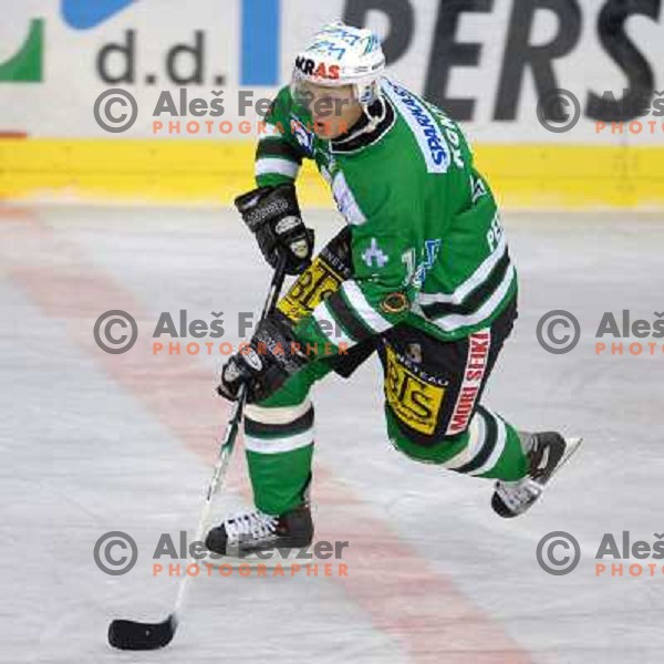 Dejan Kontrec at the first game of EBEL , ZM Olimpija : KAC 