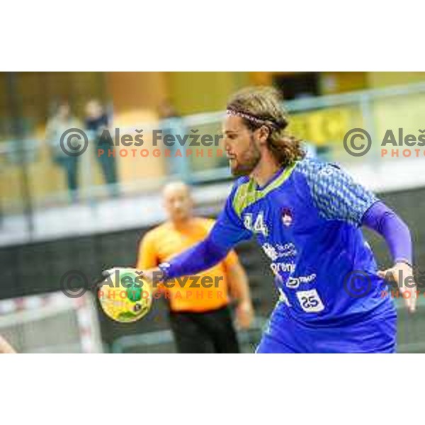 Dean Bombac of team Slovenia during friendly handball match between Slovenia - Tunisia, played in dvorana Tabor, Maribor, 16.7.2016