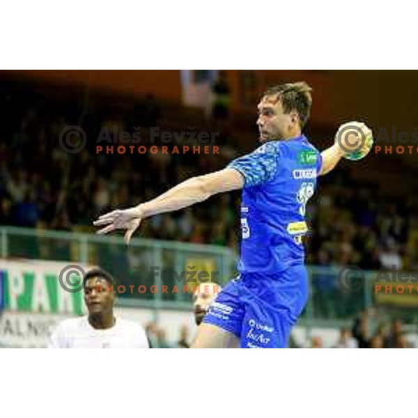 Darko Cingesar of team Slovenia during friendly handball match between Slovenia - Tunisia, played in dvorana Tabor, Maribor, 16.7.2016