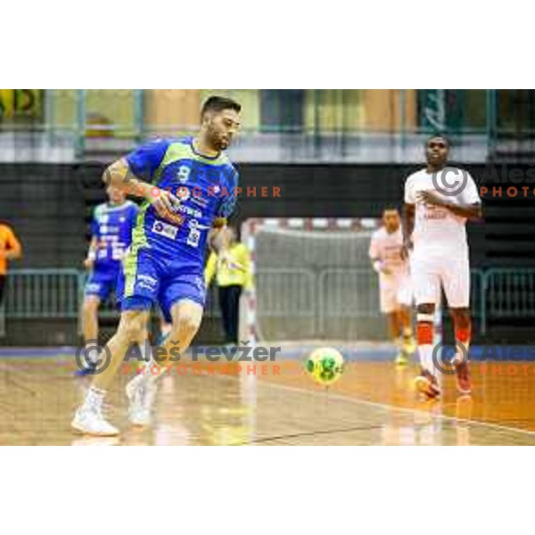 Blaz Janc of team Slovenia during friendly handball match between Slovenia - Tunisia, played in dvorana Tabor, Maribor, 16.7.2016