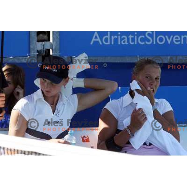  at Banka Koper Slovenia Open WTA tournament in Portoroz, Slovenia 22.9.2007.Photo Ales Fevzer 