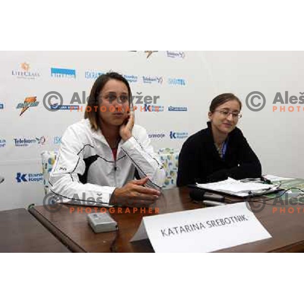  at Banka Koper Slovenia Open WTA tournament in Portoroz, Slovenia 22.9.2007.Photo Ales Fevzer 