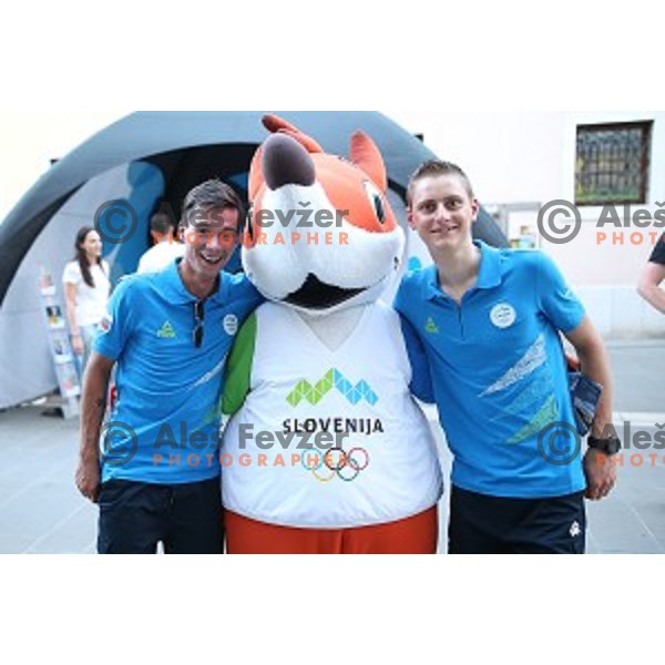 Official presentation of Slovenia Olympic team for Rio 2016 Olympic Games in Koper, Slovenia on July 22, 2016