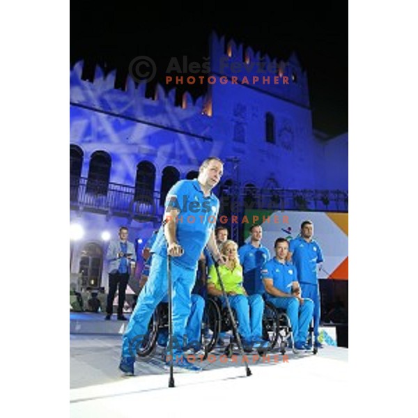 Official presentation of Slovenia Olympic team for Rio 2016 Olympic Games in Koper, Slovenia on July 22, 2016