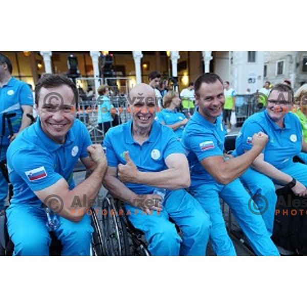 Primoz Jeralic during Official presentation of Slovenia Olympic team for Rio 2016 Olympic Games in Koper, Slovenia on July 22, 2016