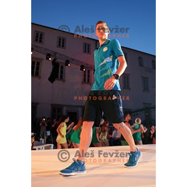 Matej Mohoric during Official presentation of Slovenia Olympic team for Rio 2016 Olympic Games in Koper, Slovenia on July 22, 2016
