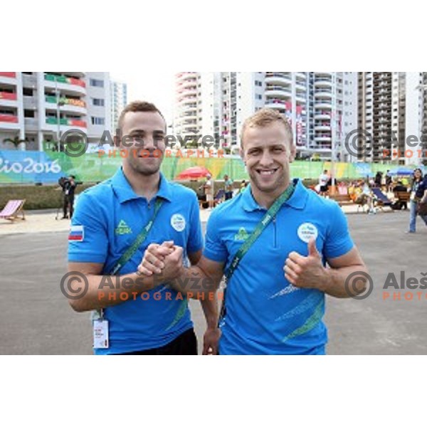 press conference of Slovenia Olympic team in Olympic Village, Rio de Janeiro 2016 Olympic games on August 4, 2016