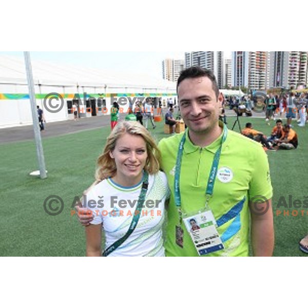 press conference of Slovenia Olympic team in Olympic Village, Rio de Janeiro 2016 Olympic games on August 4, 2016