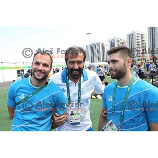press conference of Slovenia Olympic team in Olympic Village, Rio de Janeiro 2016 Olympic games on August 4, 2016