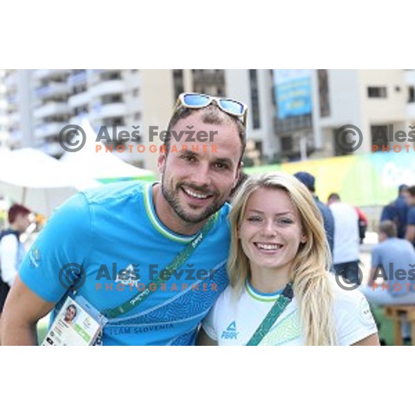 press conference of Slovenia Olympic team in Olympic Village, Rio de Janeiro 2016 Olympic games on August 4, 2016