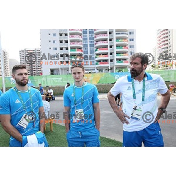 press conference of Slovenia Olympic team in Olympic Village, Rio de Janeiro 2016 Olympic games on August 4, 2016