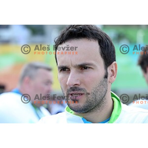 press conference of Slovenia Olympic team in Olympic Village, Rio de Janeiro 2016 Olympic games on August 4, 2016