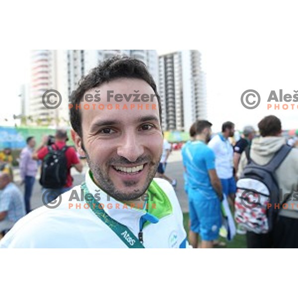 press conference of Slovenia Olympic team in Olympic Village, Rio de Janeiro 2016 Olympic games on August 4, 2016